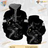 Mystic Black Cat All Over Printed 3D Hoodie Sweatshirt