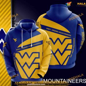 NCAA West Virginia Mountaineers 3D Funny Christmas Hoodie