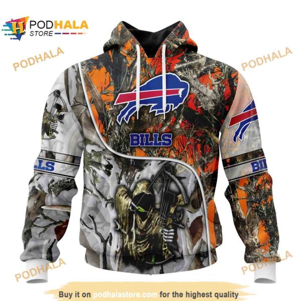 NFL Buffalo Bills Special Fall And Winter Bow Hunting Shirt 3D Hoodie