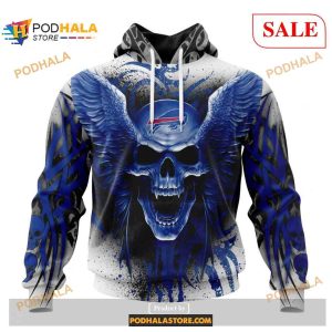 NFL Buffalo Bills Special Kits With Skull Art Shirt NFL Hoodie 3D