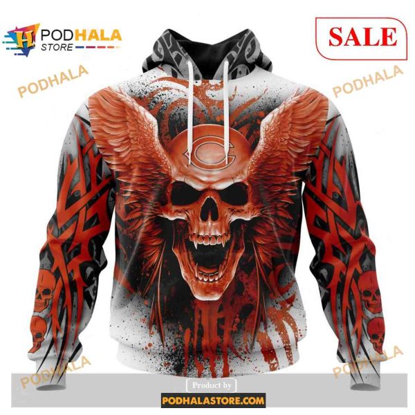 NFL Chicago Bears Special Kits With Skull Art Shirt NFL Hoodie 3D