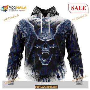 NFL Dallas Cowboys Special Kits With Skull Art Shirt NFL Hoodie 3D