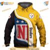 NFL Fan Essential Pittsburgh Steelers 3D Hoodie Pullover Sweatshirt