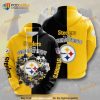 NFL Pittsburgh Steelers Yellow 3D Hoodie