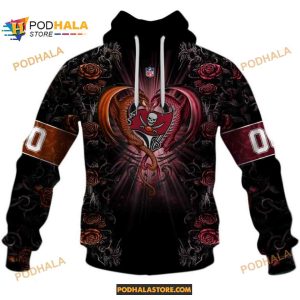 NFL Rose Dragon Tampa Bay Buccaneers Shirt Hoodie 3D