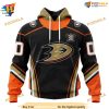 NHL 2023 30th Anniversary Home Personalized Anaheim Ducks Hoodie 3D