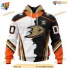 NHL 2023 Home Mix Away Personalize Mighty Ducks Hoodie 3D Collection