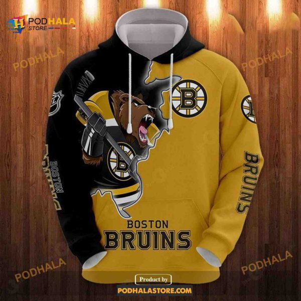 NHL Boston Bruins Shirt Sweatshirt Hoodie 3D