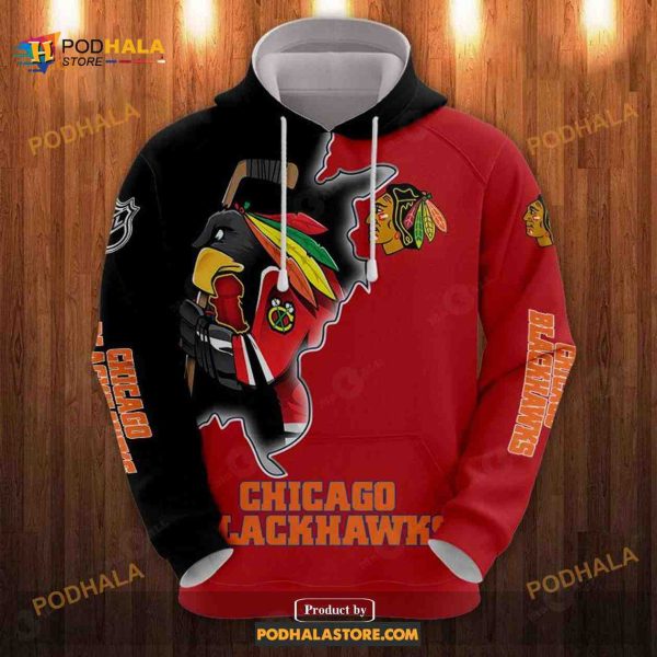 NHL Chicago Blackhawks Shirt Sweatshirt Hoodie 3D