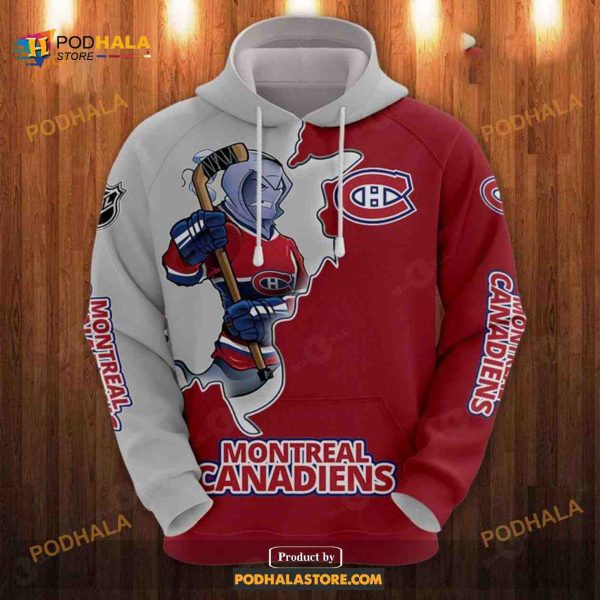 NHL Montreal Canadiens Shirt Sweatshirt Hoodie 3D