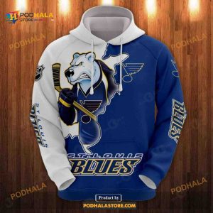 NHL St Louis Blues Shirt Sweatshirt Hoodie 3D