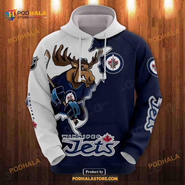 NHL Winnipeg Jets Shirt Sweatshirt Hoodie 3D