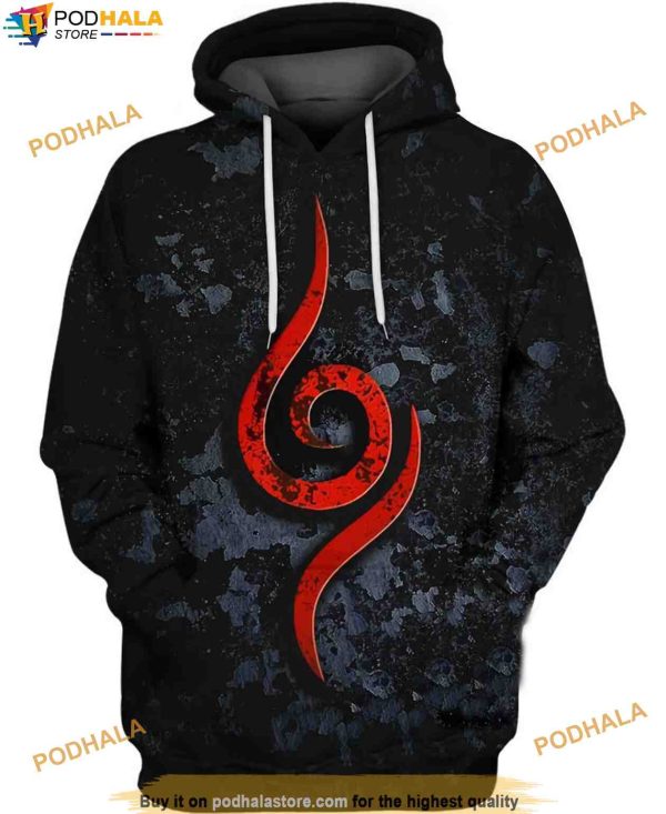 Naruto Anbu All Over Print 3D Hoodie