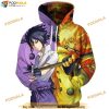 Naruto And Sasuke Anime 3D Hoodie