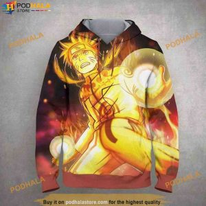 Naruto Gift All Over Print 3D Hoodie