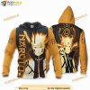 Naruto Kurama Anime Manga 3D Hoodie