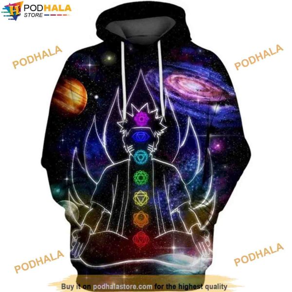 Naruto Lovers Galaxy Pattern 3D Hoodie