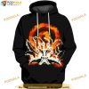 Naruto Uzumaki Hokage Naruto Anime All Over Print 3D Hoodie