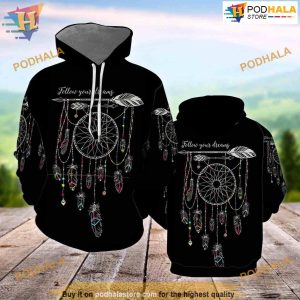 Native American Dreamcatcher All Over Printed 3D Hoodie Sweatshirt