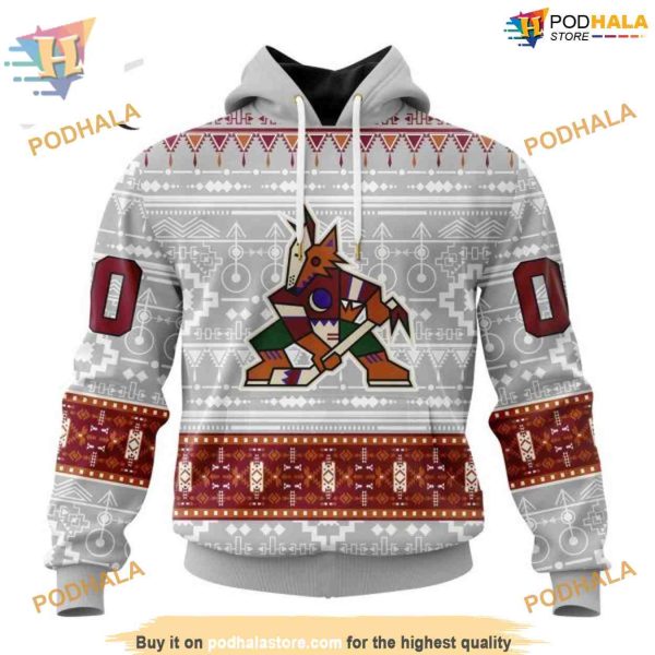 Native Design NHL Special Arizona Coyotes Hoodie 3D