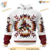 Native Pattern NHL Design Arizona Coyotes Hoodie 3D