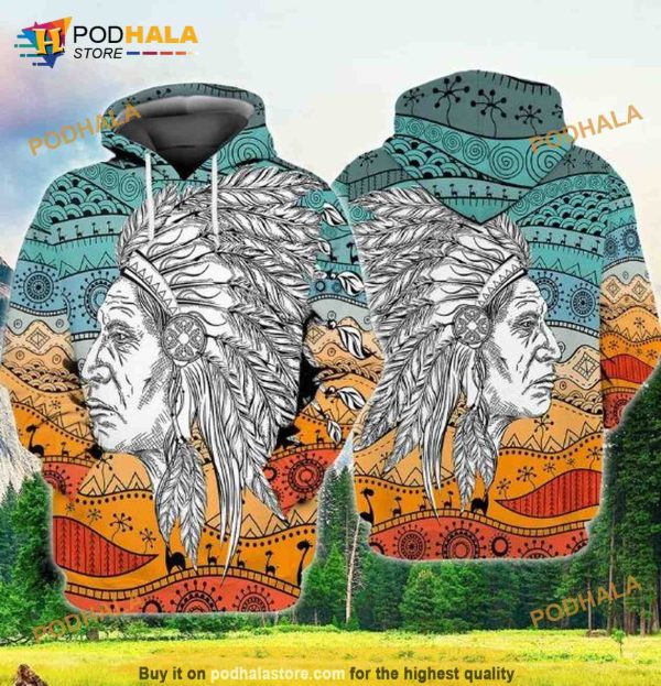 Native Pride 3D Hoodie