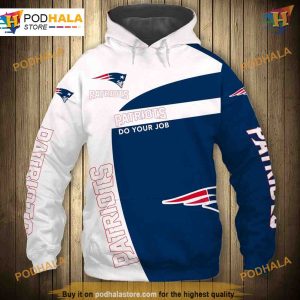 New England Patriots NFL Hoodie 3D