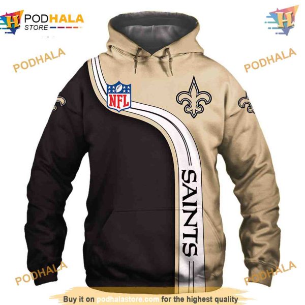 New Orleans Saints NFL Hoodie 3D