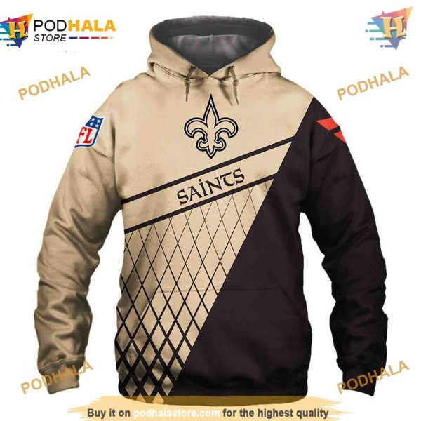 New Orleans Saints NFL Hoodie 3D