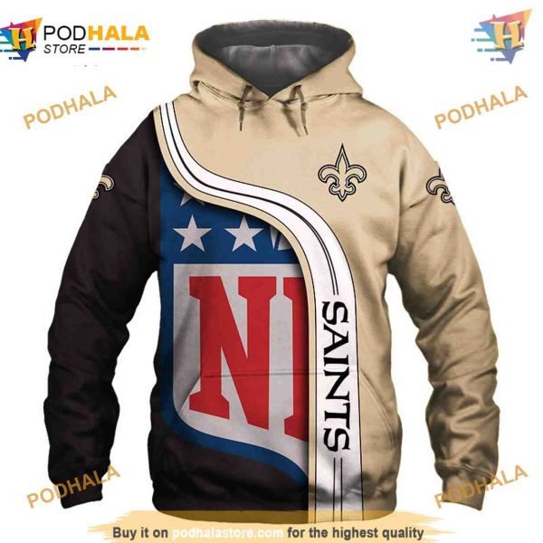 New Orleans Saints NFL Hoodie 3D