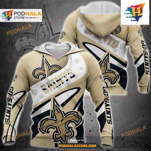 New Orleans Saints NFL Luxury Style For Sports Fans Shirt NFL Hoodie 3D