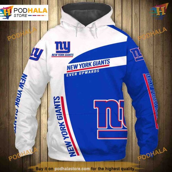 New York Giants 3D Hoodie Sweatshirt Pullover – Fan Gift