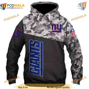 New York Giants Military 3D Hoodies