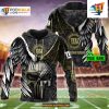 New York Giants NFL Custom Name Luxury Eagle Skull Design Shirt NFL Hoodie 3D