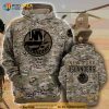 New York Islanders Camouflage Veteran 3D Hoodie