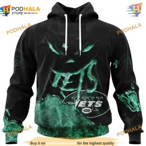 New York Jets Devil Eyes 3D Hoodie