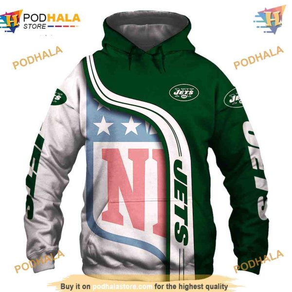 New York Jets NFL Hoodie 3D