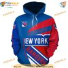 New York Rangers 3D Hoodie