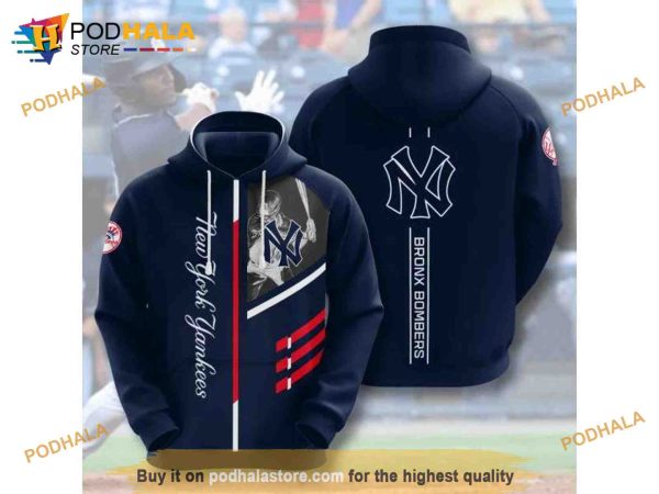 New York Yankees Bronx 3D Hoodie