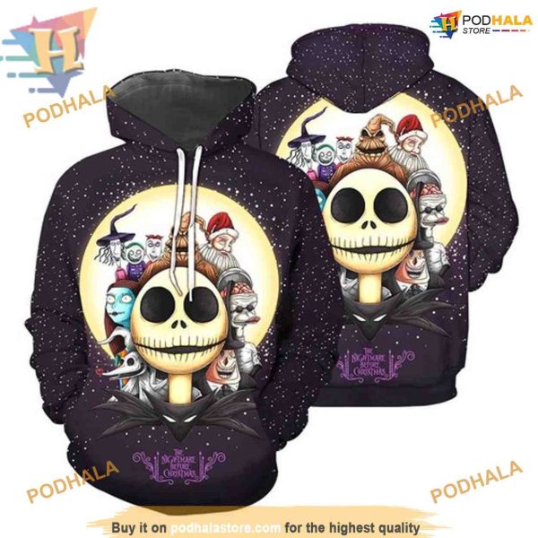 Nightmare Before Xmas Characters Hoodie