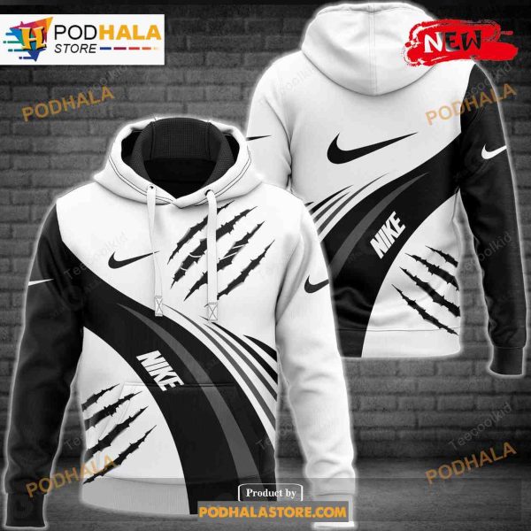 Nike Fashion Scratch Effect Hot Luxury Design 3D Hoodie Sweatshirt