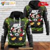 Nike and Mickey Couple Fashion Luxury US Christmas 3D Hoodie Sweatshirt