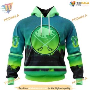 Northern Light Full Print NHL Buffalo Sabres 3D Hoodie Custom Design