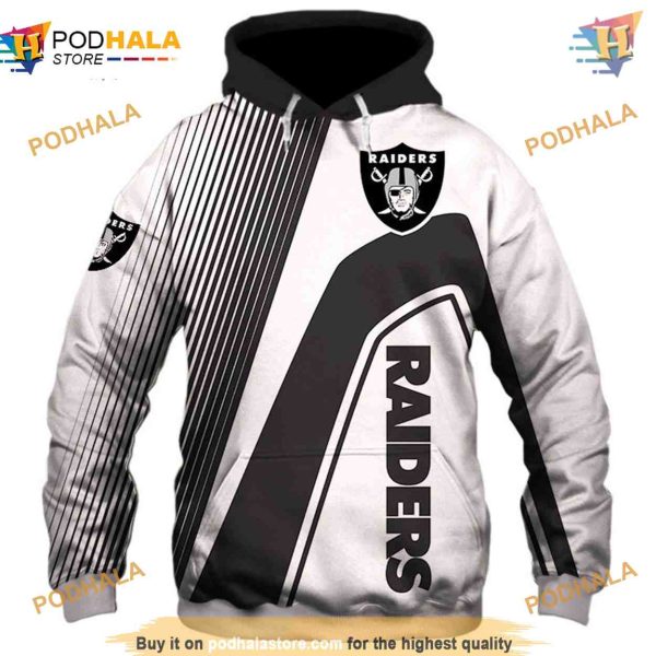 Oakland Raiders NFL Hoodie 3D