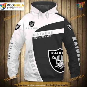 Oakland Raiders NFL Hoodie 3D