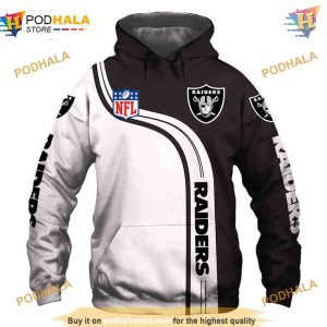 Oakland Raiders NFL Hoodie 3D