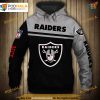 Oakland Raiders Skull NFL Hoodie 3D