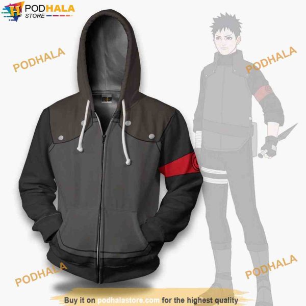 Obito Uchiha Chunin Custom Boruto Nrt Clothes Next Generations Hoodie Cosplay