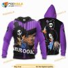 One Piece Brook One Piece Anime Manga 3D Hoodie Sweatshirt