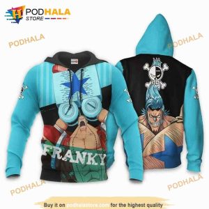 One Piece Franky One Piece Anime Manga 3D Hoodie Sweatshirt